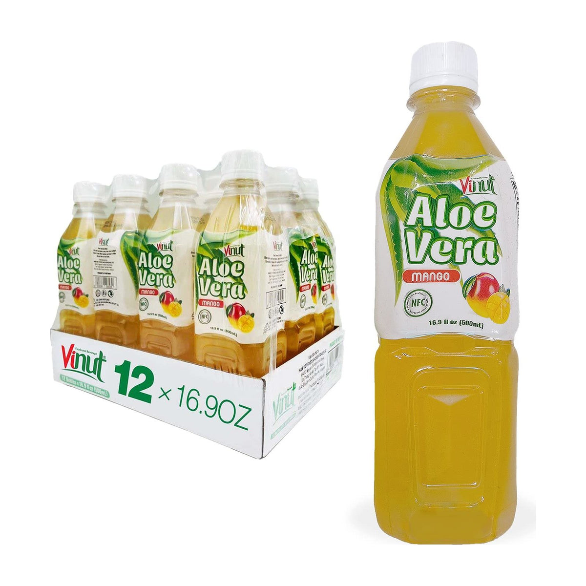 Aloe vera mango drink 500ml bottle
