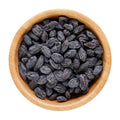 Bulk box of black raisins