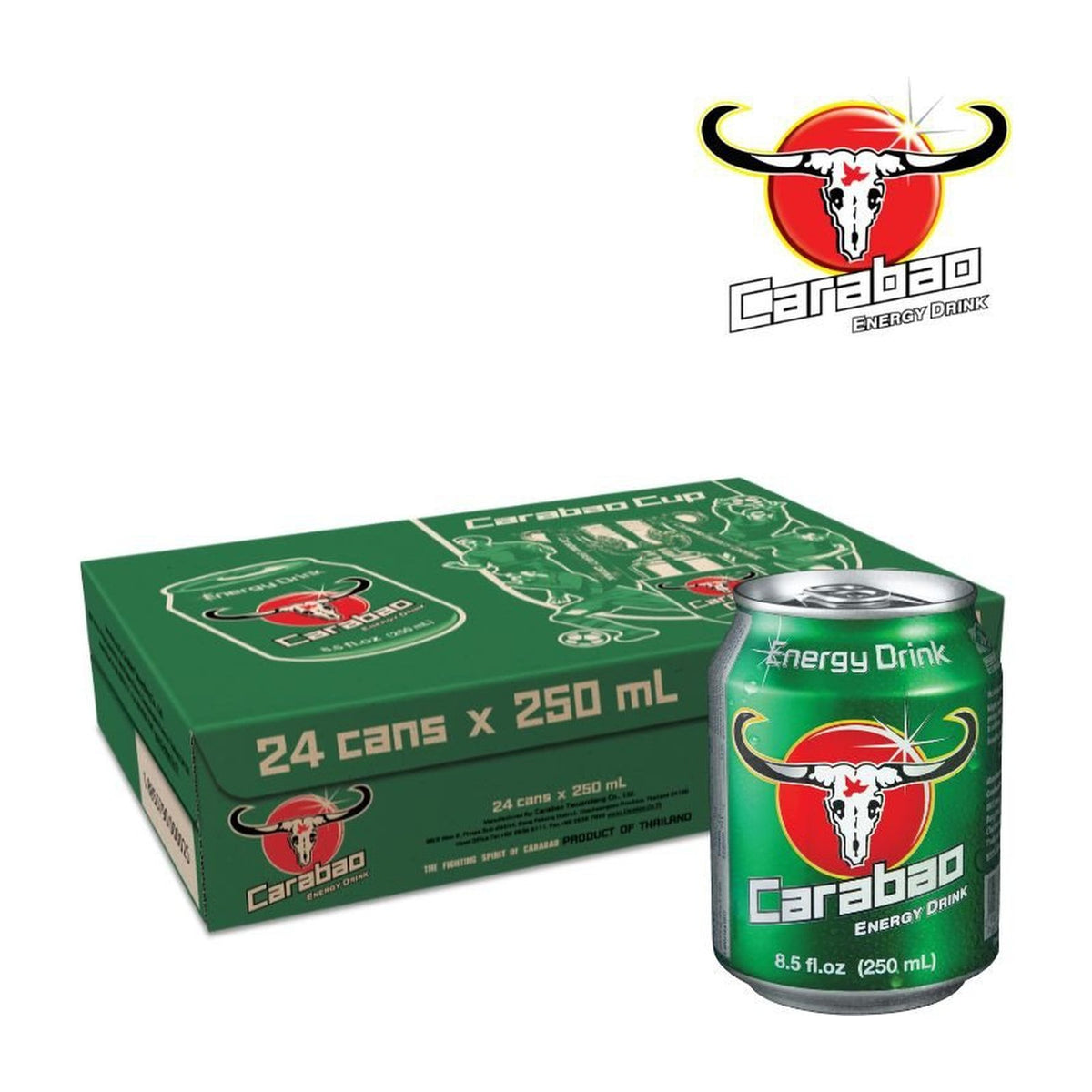 Carabao Energy Drink 250ml can