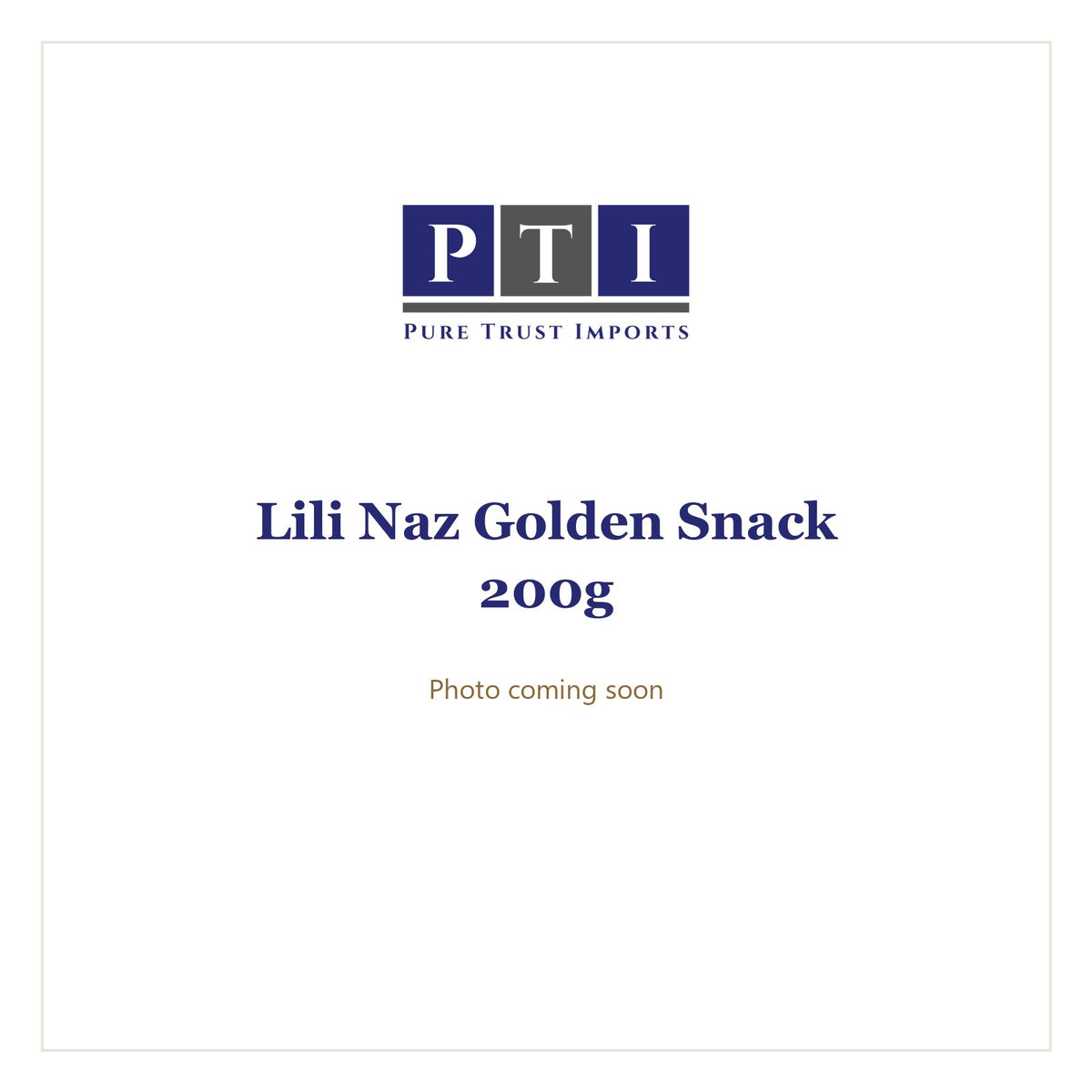 Lili Naz Golden Snack 200g - photo coming soon