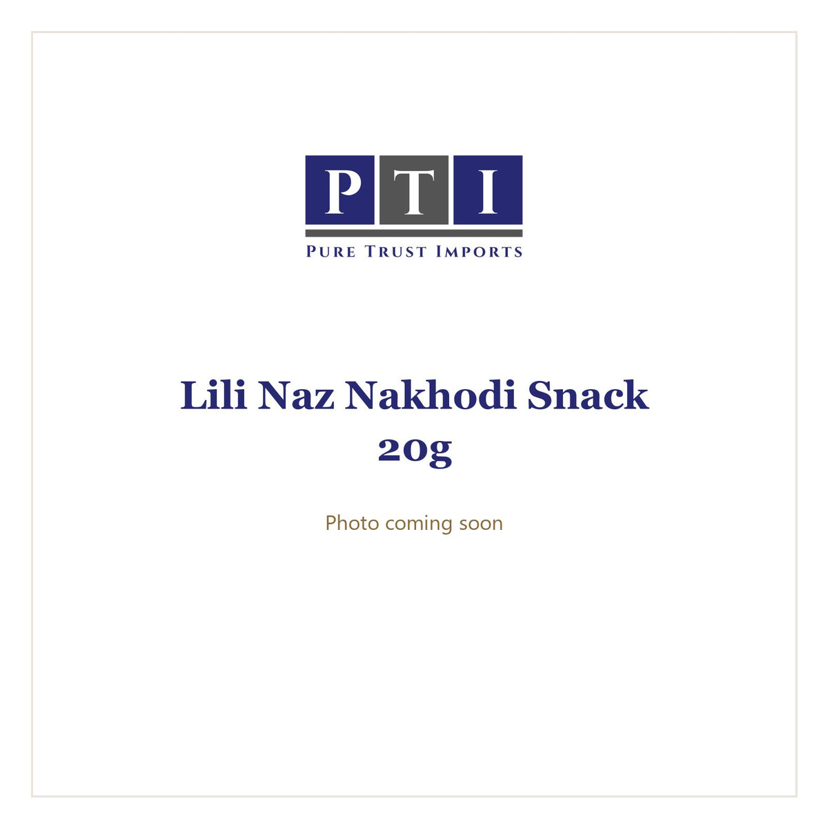 Lili Naz Nakhodi Snack 20g - photo coming soon
