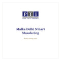 Malka Delhi Nihari Masala 60g - photo coming soon