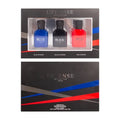 Men's Intense perfume gift set box with 3 bottles