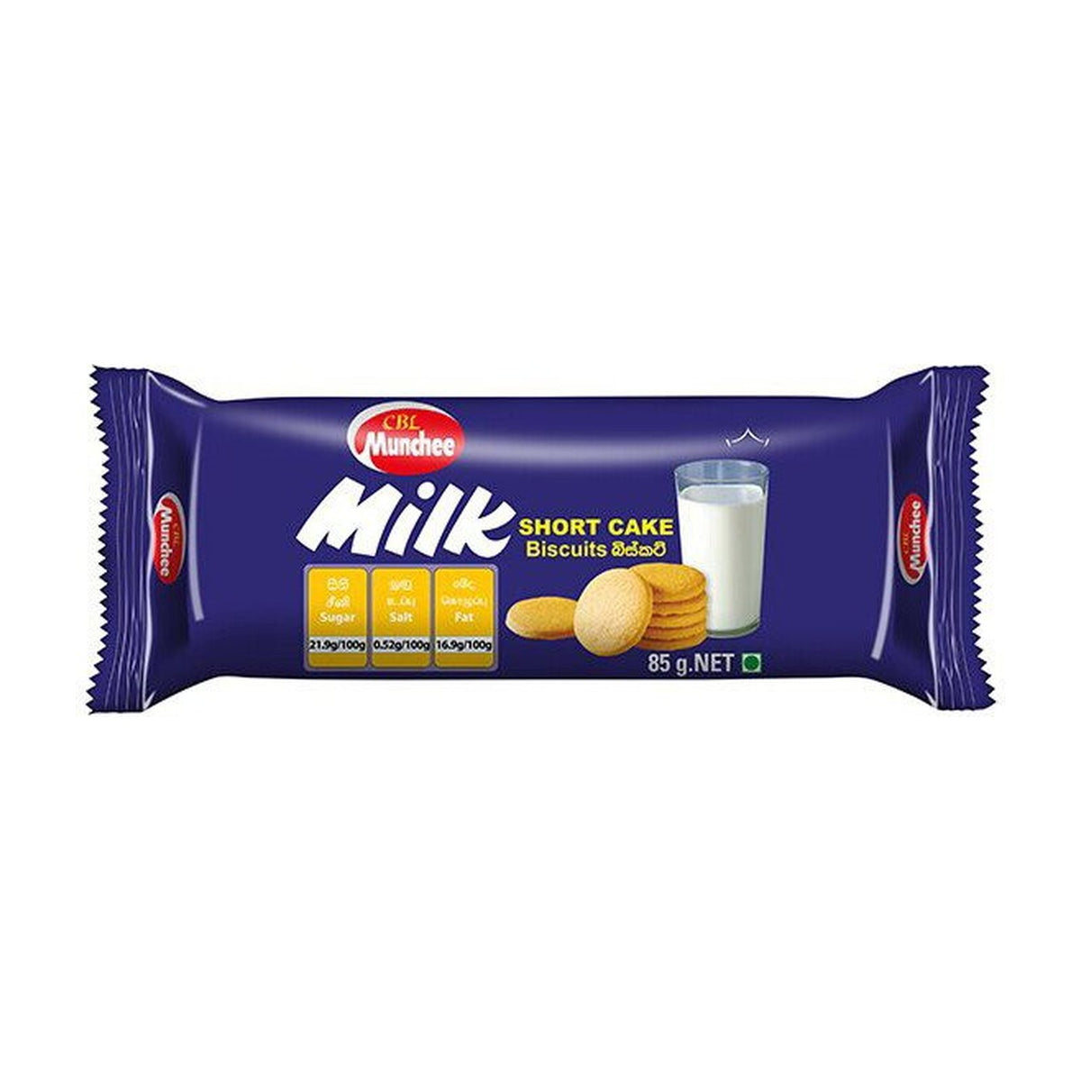 Milk Short Cake biscuits 85g pack