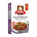 Malka Peshawari Karahi Masala 50g box with karahi curry on the front