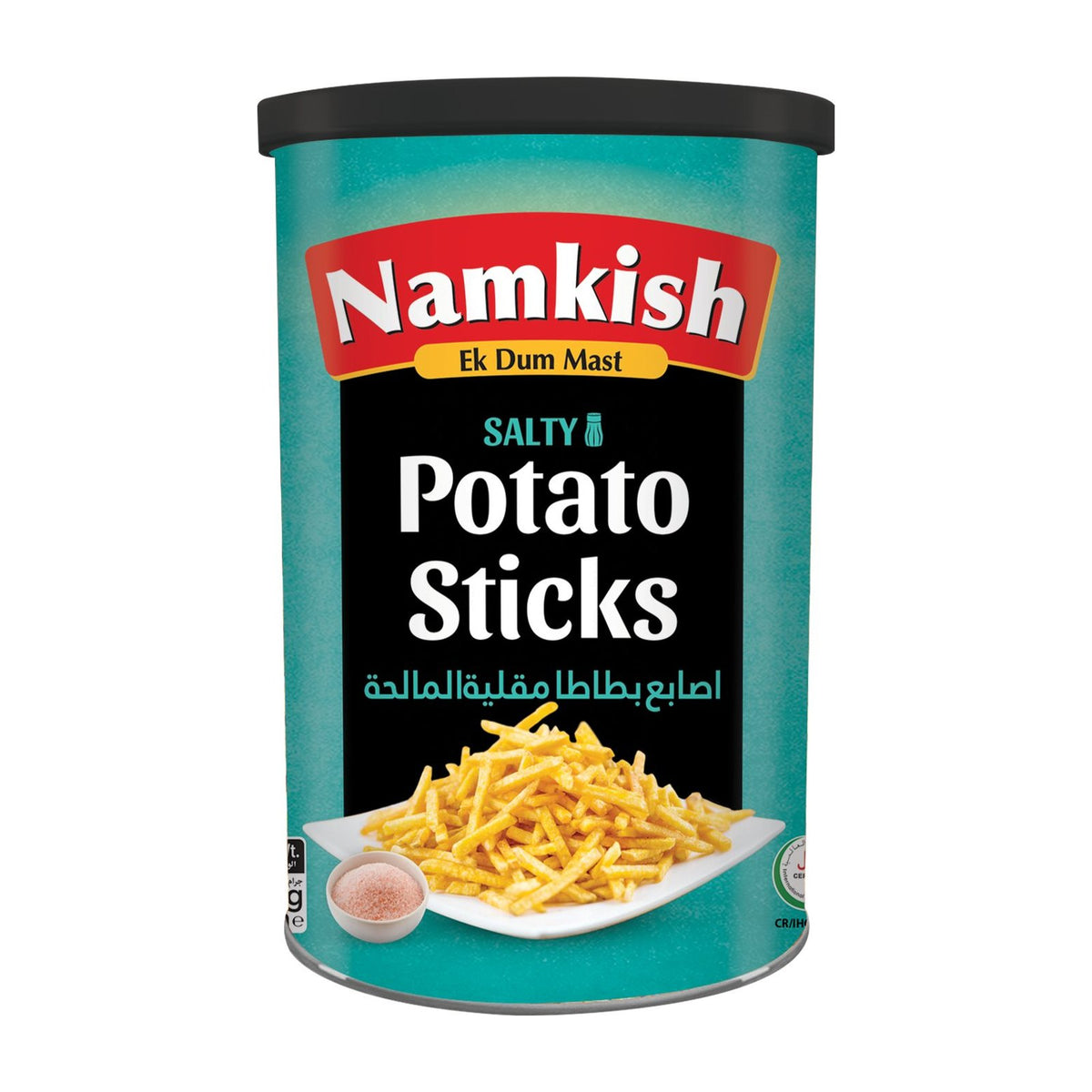 Salty Potato Sticks 70g snack tin