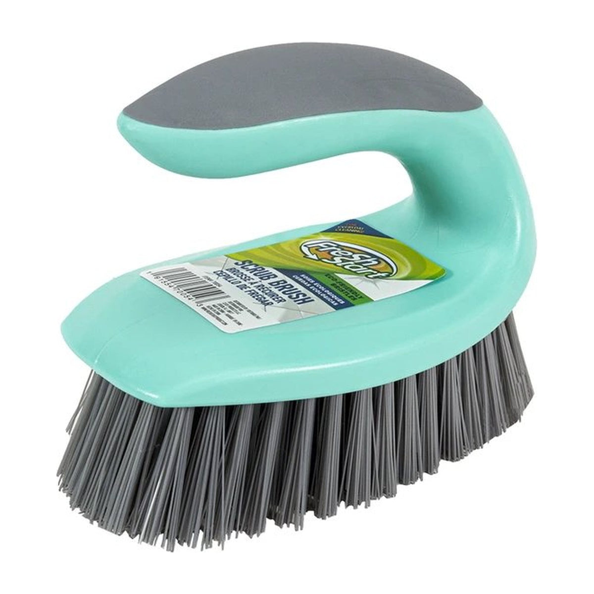 Hand-held household scrub brush